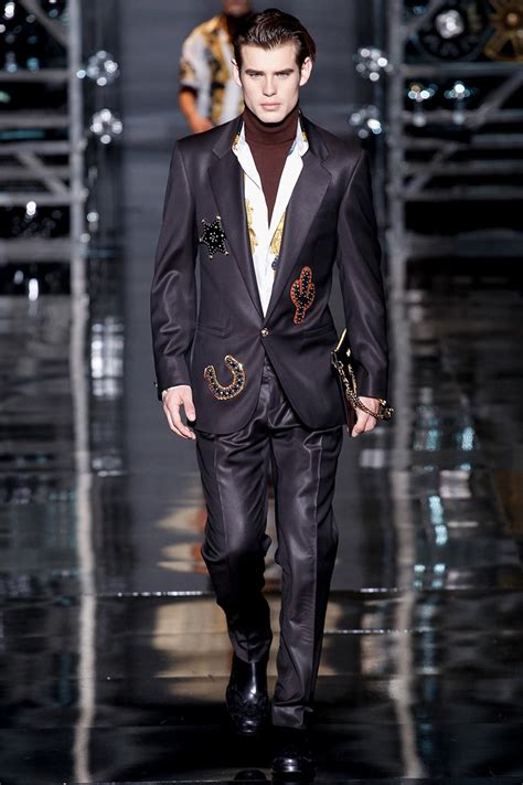 are versace collection suits good|Versace suits for men.